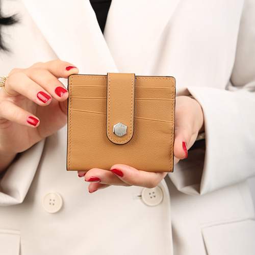 Визитница женская кожаная