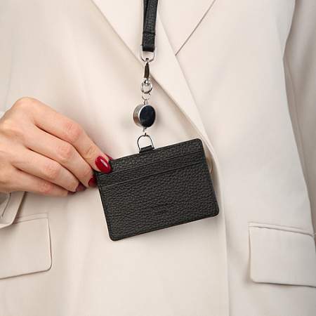 Чехол для пропуска кожаный