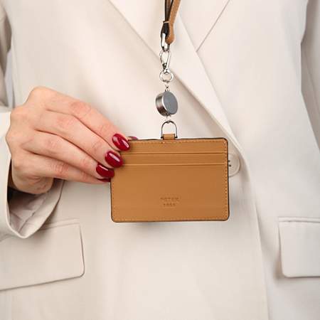 Чехол для пропуска кожаный