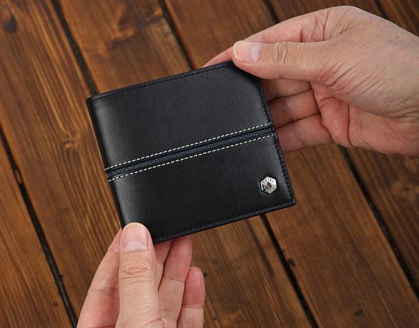 Портмоне мужское кожаное