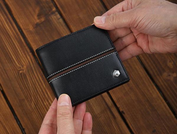 Портмоне мужское кожаное