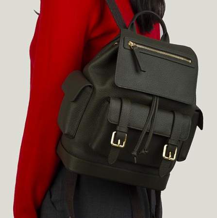 Женский рюкзак кожаный