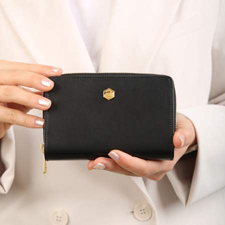 Кошелек женский кожаный