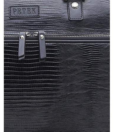 Мужской кожаный портфель Petek 3868.041.01