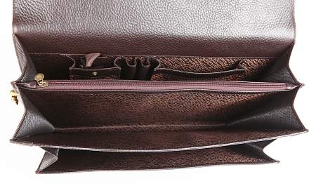 Мужской кожаный портфель Petek 799.46B.02