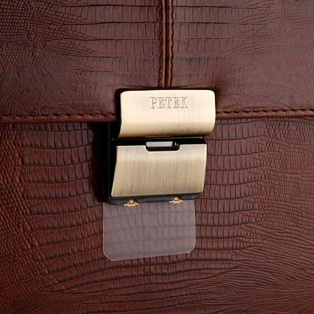 Мужской кожаный портфель Petek 814.041.02