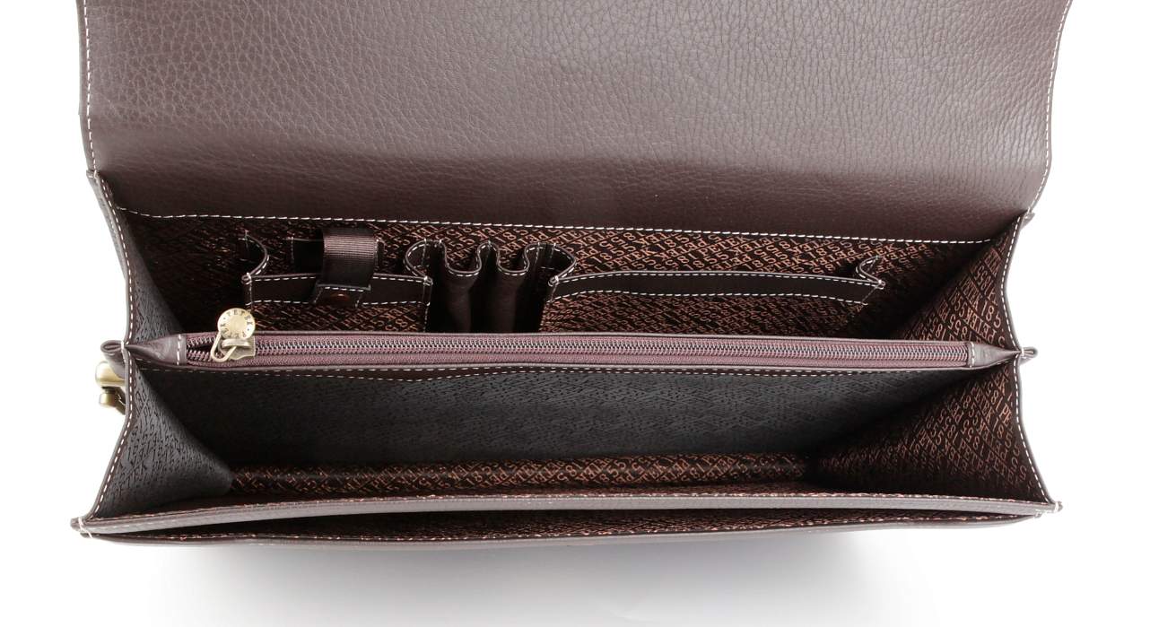 Мужской кожаный портфель Petek 844.46D.KD2