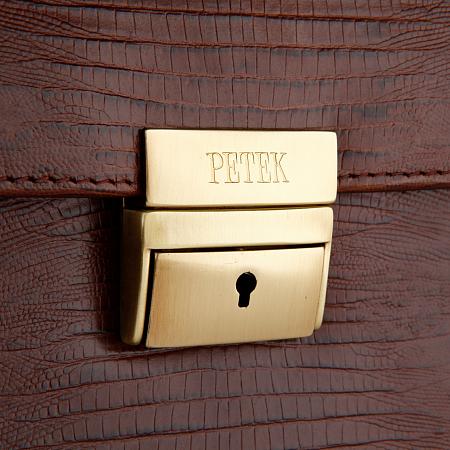 Мужской кожаный портфель Petek 891/2.041.02